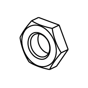 Milwaukee 05-55-0126 Hex Nut, M8X1.25