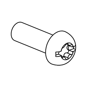 Milwaukee 05-74-0019 M5 X 14mm Cap Hd. Hex Socket Screw