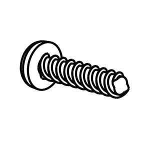 Milwaukee 05-78-0044 Taptite Screw,steel M3.0X1.27