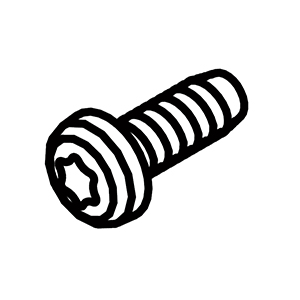 Milwaukee 05-81-0010 M Screw M3 X8