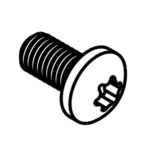 Milwaukee 05-81-0164 M4 X 10MM Pan Hd T-20 Mach Screw