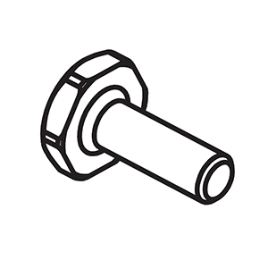 Milwaukee 05-81-0196 M Screw,steel Th M4.0X0.7-6G