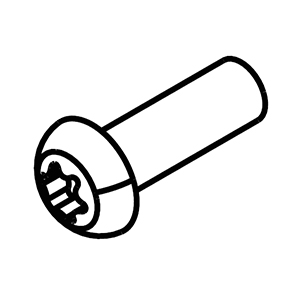 Milwaukee 05-81-0418 Pan Hd. Screw 4x18