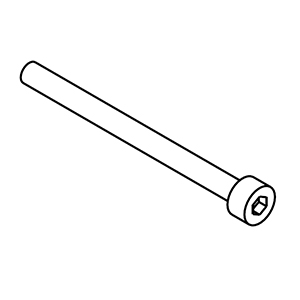 Milwaukee 05-84-0205 M2.5 X 31mm Skt. Hd. Hex Drive Screw