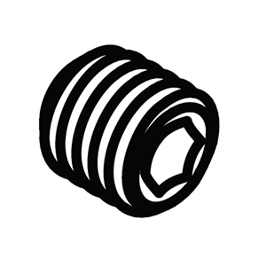 Milwaukee 05-86-0656 SHSS,1/2 Dog Pt, M6-1.0X6MM