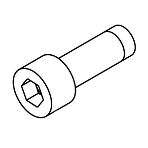 Milwaukee 06-10-0665 M10 X 1.5 X 28MM Hex Hd. Bolt