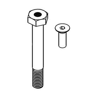 Milwaukee 06-54-0015 Plug Nut Kit