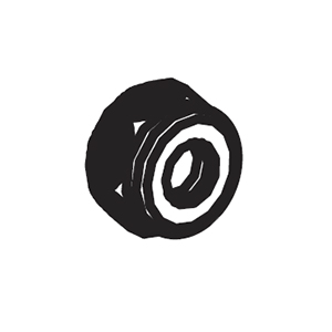 Milwaukee 06-55-0006 Nut, M5 with Nylon