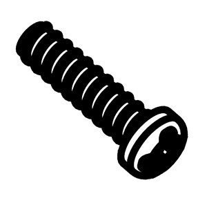 Milwaukee 06-82-0213 M3 X 12mm Pan Hd. St Screw