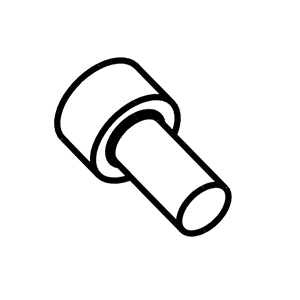 Milwaukee 06-82-0251 M4 X 8mm Recess Hex Screw