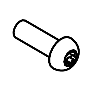 Milwaukee 06-82-2873 M5 X 15mm Pan Hd. T-25 Mach. Screw