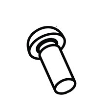 Milwaukee 06-82-3007 M4 X 8mm Screw