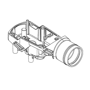 Milwaukee 14-29-0028 Gear Box Assembly
