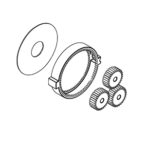 Milwaukee 14-29-1005 Planetary Gear Assembly