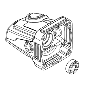 Milwaukee 14-30-0087 Gearcase Assembly