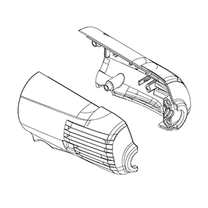 Milwaukee 14-34-0710 Rear Handle Assembly