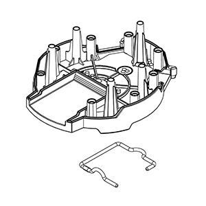 Milwaukee 14-38-0040 Bottom Cover Assembly