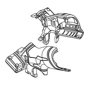Milwaukee 14-38-2025 Handle Housing Kit