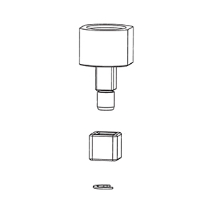 Milwaukee 14-46-0151 Transfer Bit Kit - Offset Base