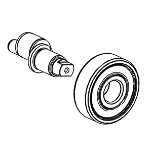 Milwaukee 14-73-2476 Cam Shaft Assy