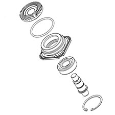 Milwaukee 14-29-0125 Output Assembly