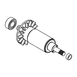 Milwaukee 16-01-1035 Rotor Assy 3/8" 1/2" Ratchet