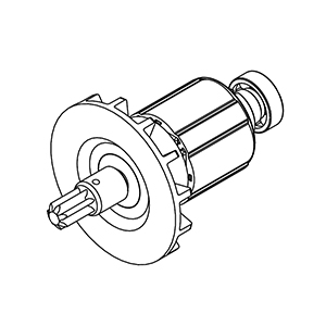 Milwaukee 16-01-2552 Rotor Assembly (w/pkg)