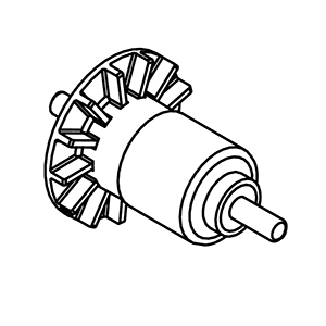 Milwaukee 16-01-2872 Rotor Assembly, 2872-20