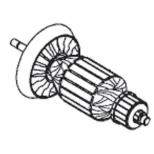 Milwaukee 16-70-7135 Service Armature 6185-20
