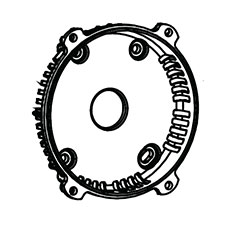 Milwaukee 190220GS Adapter, Engine