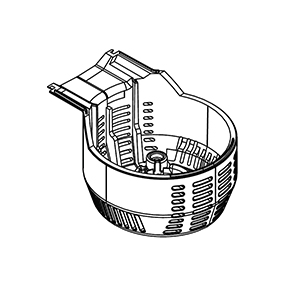 Milwaukee 23-44-0063 Motor Housing/brush Cover