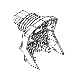 Milwaukee 31-44-0238 Rear Housing Assembly