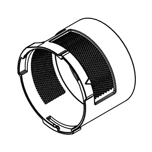 Milwaukee 31-44-0318 Cyclone Housing Assembly