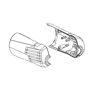 Milwaukee 31-44-0386 Rear Handle Set