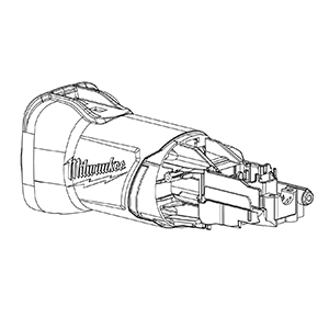 Milwaukee 31-50-0261 Motor Housing
