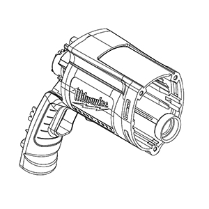 Milwaukee 31-50-0526 Motor Housing