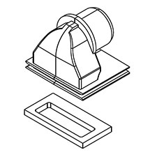Milwaukee 31-05-2000 Dust Elbow Assembly