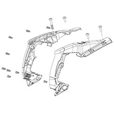 Milwaukee 31-44-0785 Ac/dc Handle Assembly Kit