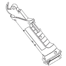 Milwaukee 31-44-2036 Right-handle Half(red)