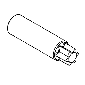 Milwaukee 36-17-0415 Crankshaft-spline End