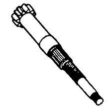 Milwaukee 36-66-0010 Pinion Shaft