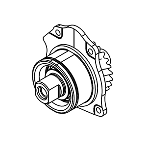 Milwaukee 38-50-0305 Output Shaft Assembly