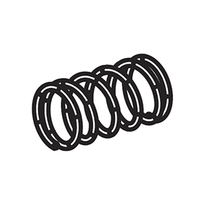 Milwaukee 40-50-0131 SPRING,DIA0.85XOD9.5XL12.7MM