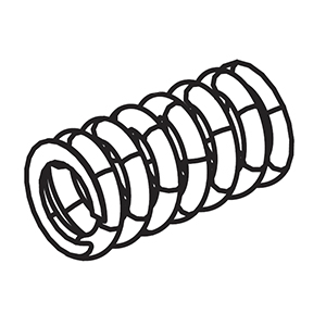 Milwaukee 40-50-0139 SPRING,DIA2.7XOD16.45XL29.3MM