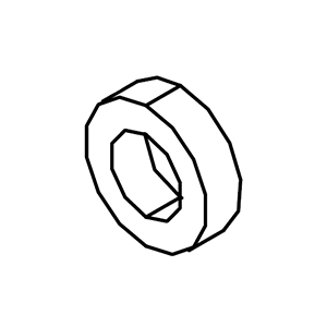 Milwaukee 42-42-0054 Plastic, Handle Foam Bushing 016893