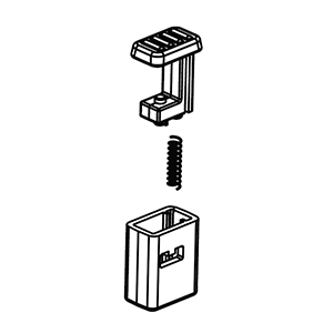 Milwaukee 42-42-3077 Front Depth Adj Button Asm