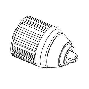 Milwaukee 42-66-0090 Replaced by 42-66-8003 - Chuck Assembly