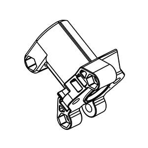 Milwaukee 42-90-0111 Rear Coupler