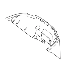 Milwaukee 42-92-0302 Hatchback Lower Cover