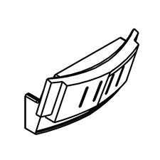 Milwaukee 42-28-0077 Bottom Cap/connector Rubber